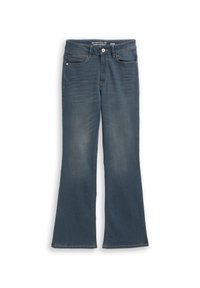 TOM TAILOR STELLA - Jean bootcut - mid stone blue grey denim/bleu gris