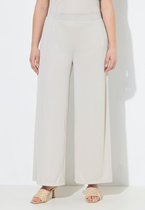 Ulla Popken Pantalones - grey beige