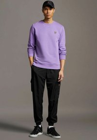 Lyle & Scott CREW NECK - Felpa - lilac
