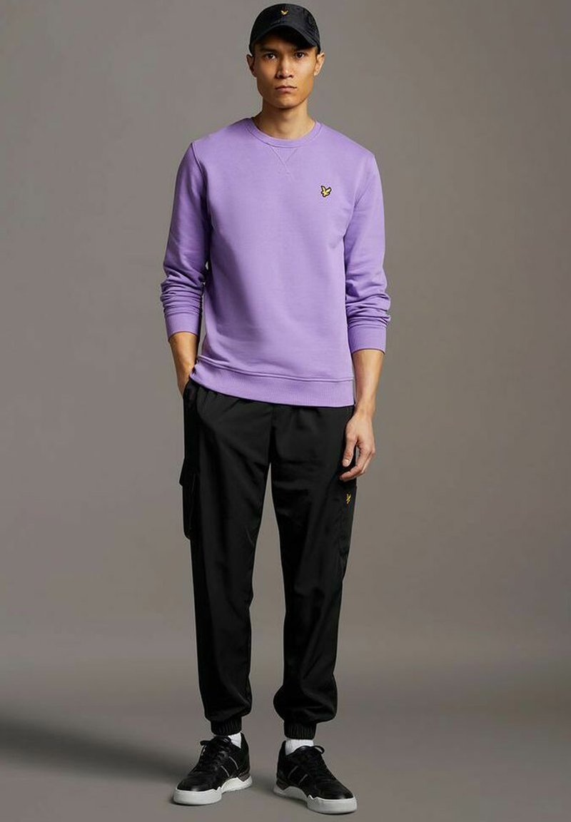 Lyle & Scott CREW NECK - Felpa - lilac