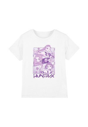 K-POP DEMON HUNTERS - HUNTRIX MANGA PANELS TRIO - T-Shirt print - white