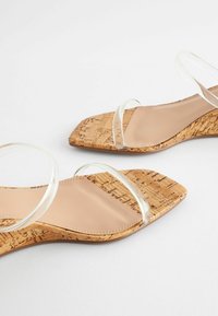 Next Slip-on sandaler - clear