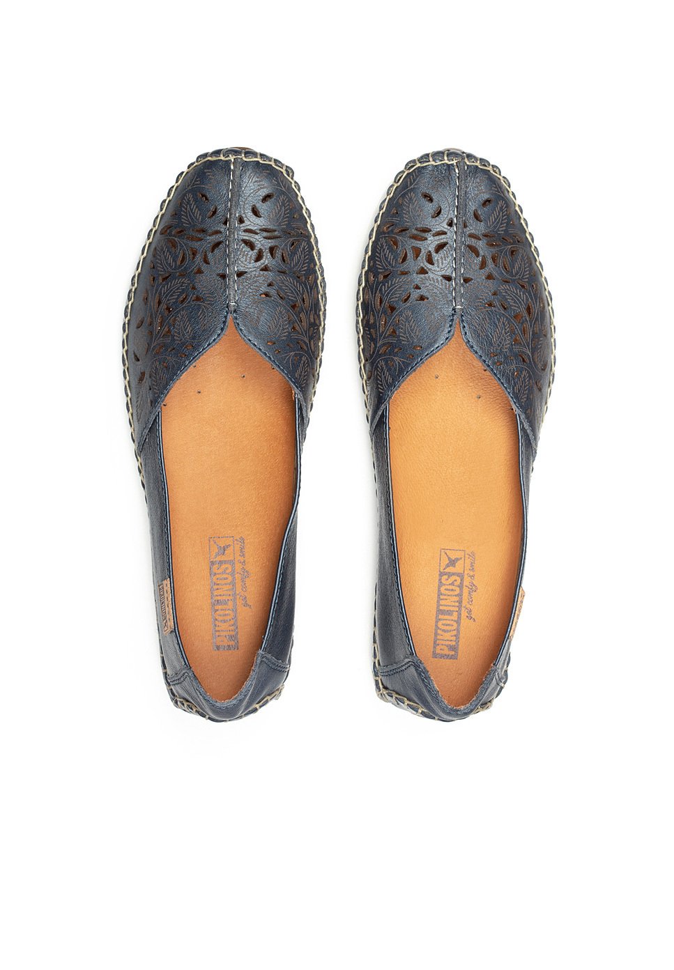 (取寄) ピコリノス レディース ヘレス PIKOLINOS women Jerez Blue Pikolinos JEREZ - Mokassin - blue/braun - Zalando