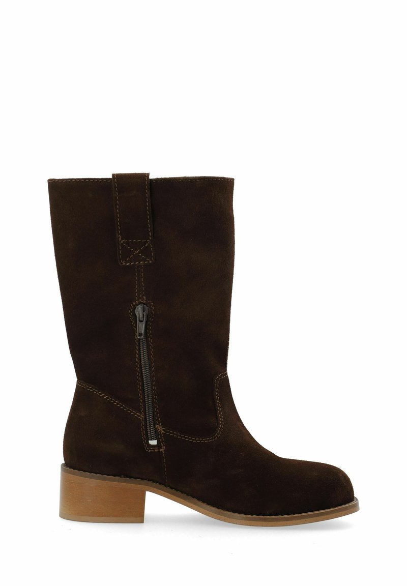 Bottines Cashott Copenhagen En Cuir Marron - Taille 38 (UK 5) - Occasion