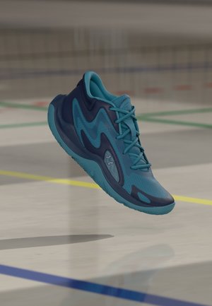 UA JET 25 - Chaussures de basket - boundless blue/academy/metallic gravel