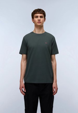 Napapijri, SALIS JERSEY SS - Basic T-shirt - green urban