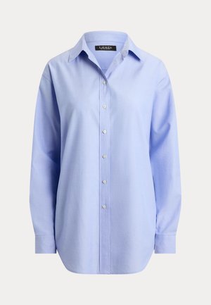 Lauren Ralph Lauren, RELAXED FIT END-ON-END COTTON SHIRT - Πουκαμίσα με κουμπιά - blue