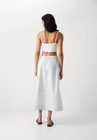 Ecoalf SKIRT WOMAN - A-vonalú szoknya - light grey
