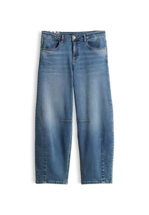 OPUS, MID RISE OVALES BEIN - Jeans baggy - mid blue