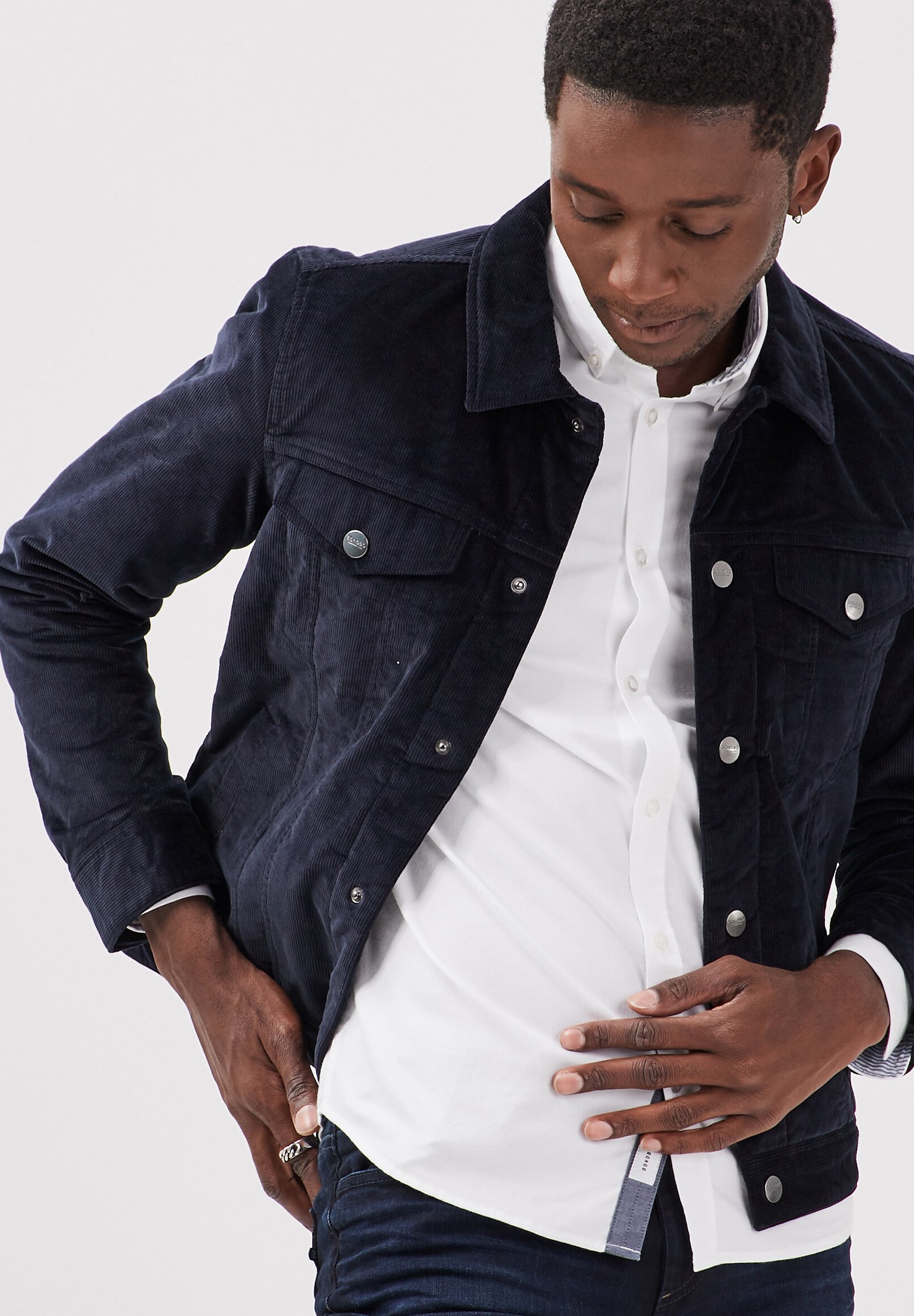 BONOBO Jeans Denim jacket - bleu marine 