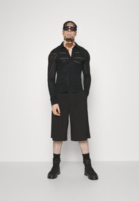 Jaded London GOLIATH TAILORED - Šortky - black