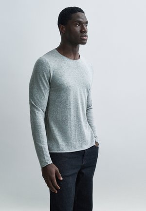 TEISS  MOTOCROSS - Džemper - gris chine clai