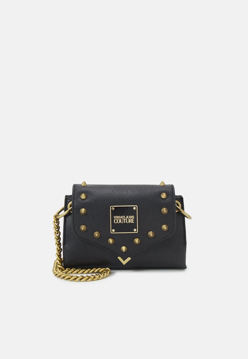 Versace Jeans Couture STUDS REVOLUTION DISCO BAG Geantă crossbody black/negru Zalando.ro
