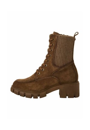 Tamaris Bottines à plateau - camel