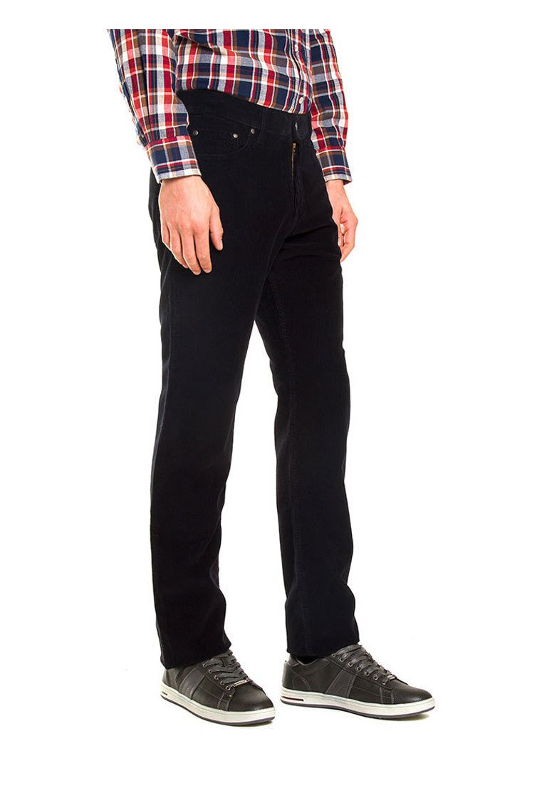 Carrera Jeans PANTALONE PER UOMO, TINTA UNITA, VELLUTO - Pantaloni - blu  scuro - Zalando.it