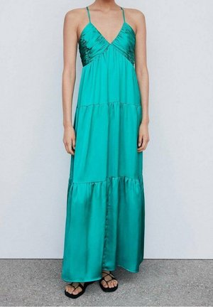 Společenské šaty - turquoise