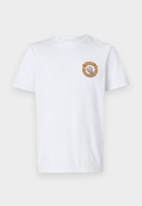 SHRED TIL TEE UNISEX - Nyomott mintás póló - white