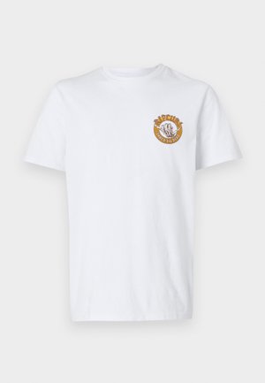 Rip Curl SHRED TIL TEE UNISEX - Print T-shirt - white