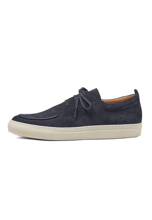 NICOSIA - Volnočasové šněrovací boty - navy suede