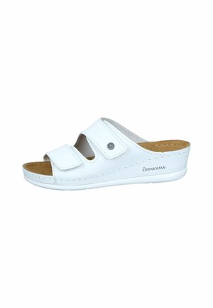 VILLORA  - Heeled mules - weiß
