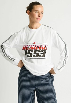 KORBINRS LS TEE - Hosszú ujjú felső - white