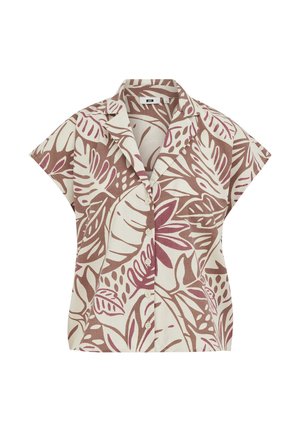 WE Fashion, WE FASHION DAMES BLOUSE MET PRINT - Blúzka so zapínaním na gombíky - multi-coloured