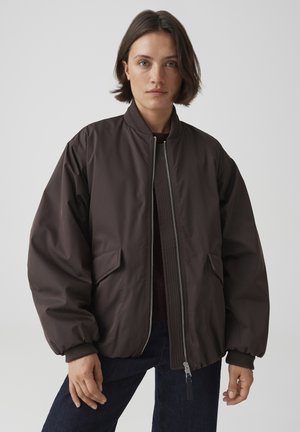 OPUS, OVERSIZED WATER REPELLENT - Bomberjacke - affogato