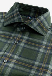 Next BRUSHED CHECKED  - REGULAR FIT - Skjorter - black watch tartan