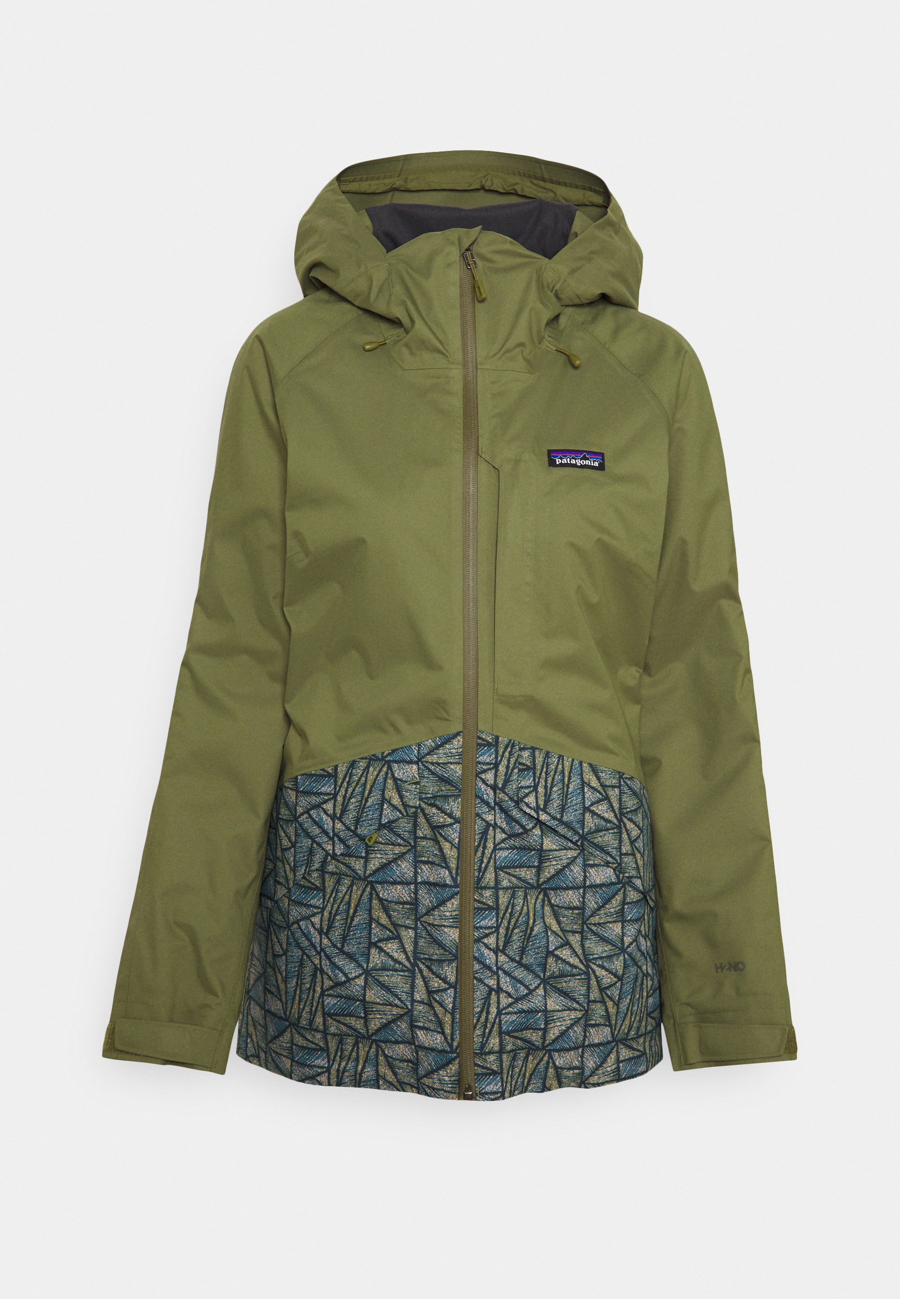 Patagonia INSULATED SNOWBELLE - Giacca da sci - icy geo/palo green/verde -  Zalando.it