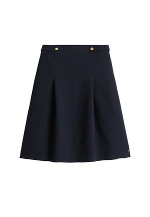 PUNTO GB KNEE  - Plooirok - dark night navy