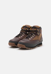 Timberland EURO HIKER - Stivaletti stringati - burgundy