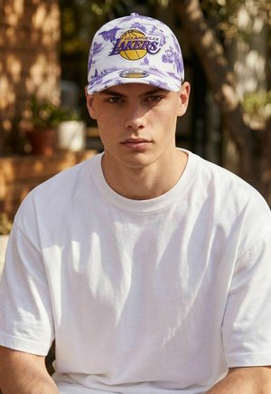 New Era, 19TWENTY TROPICS LOS ANGELES LAKERS - Cap - white