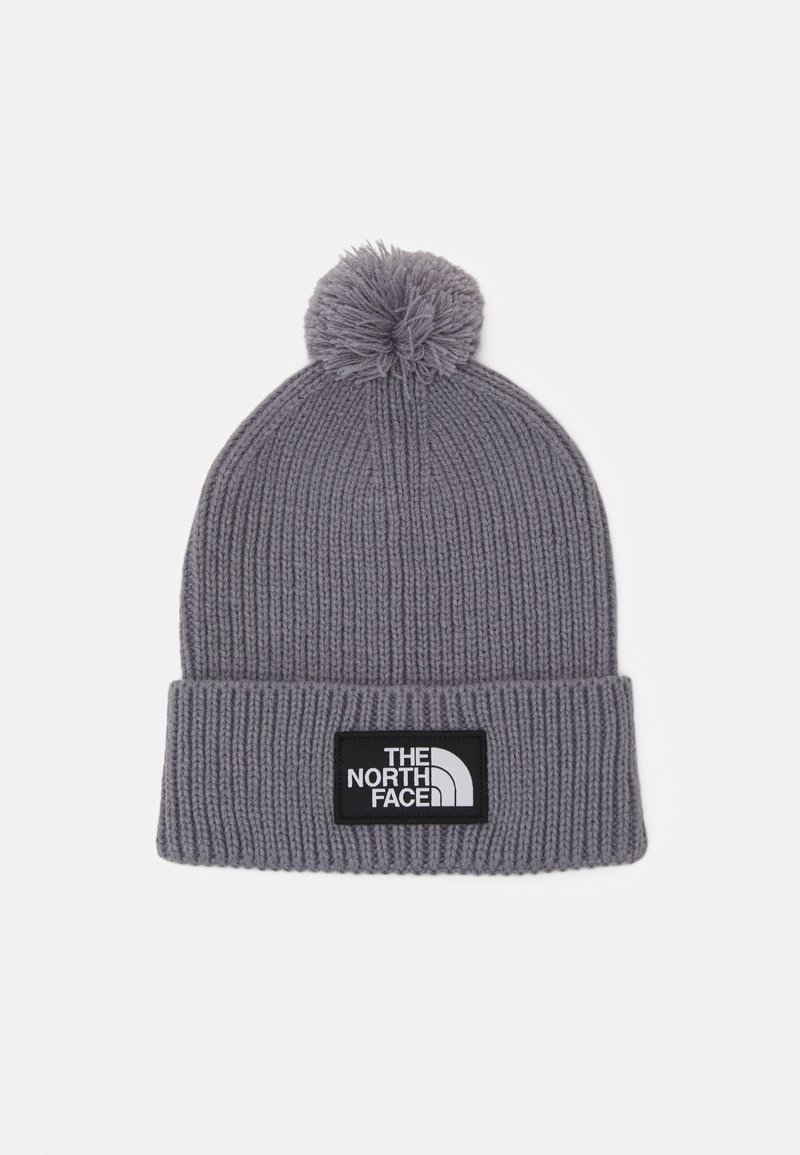 The North Face LOGO BOX POM BEANIE UNISEX - Huer - tradewinds grey
