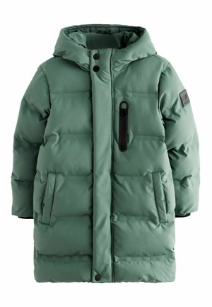 WATERPROOF LONGLINE PADDED PUFFER- REGULAR FIT - Zimski kaput - sage green