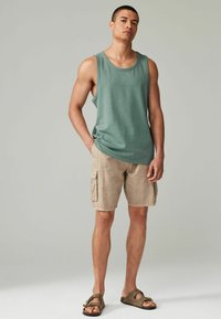 Next FIT HEAVYWEIGHT REGULAR FIT - Linne - sage green