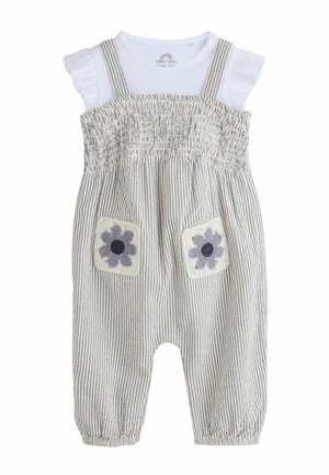 REGULAR FIT SET PIECE   - Body - black /white stripe