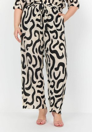 Wasabi Concept WA-FRANCES 2 - Trousers - c cream combi