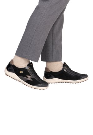 Remonte, REMONTE SCHNÜRSCHUHE R1443 - Baskets basses - black