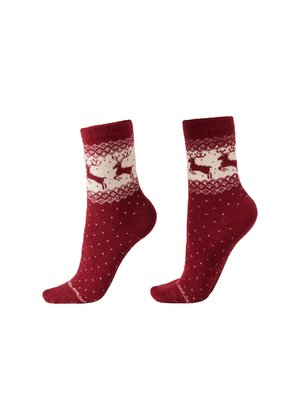 Calzedonia CHRISTMAS - Chaussettes - red