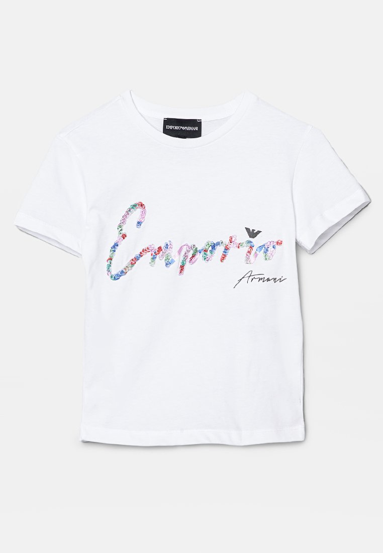 Emporio Armani T-shirt print wit Emporio Armani T-shirt print wit