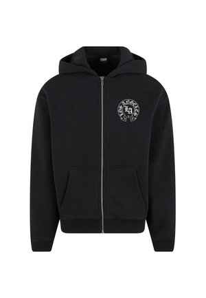 Mister Tee, LA DYNASTY LOOSE FIT ZIP HOODY - Sudadera con cremallera - black