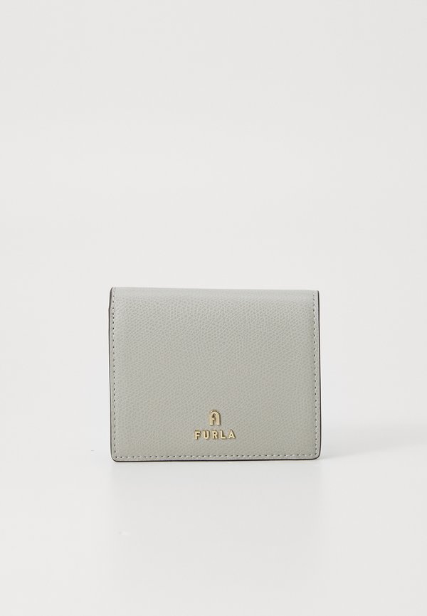 CAMELIA COMPACT WALLET BIFOLD COIN - Geldbörse - cenere