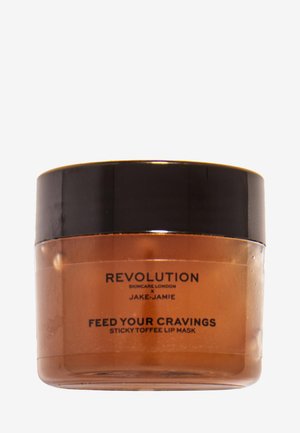 REVOLUTION SKINCARE X JAKE JAMIE STICKY TOFFEE PUDDING LIP MASK - Lipscrub - -