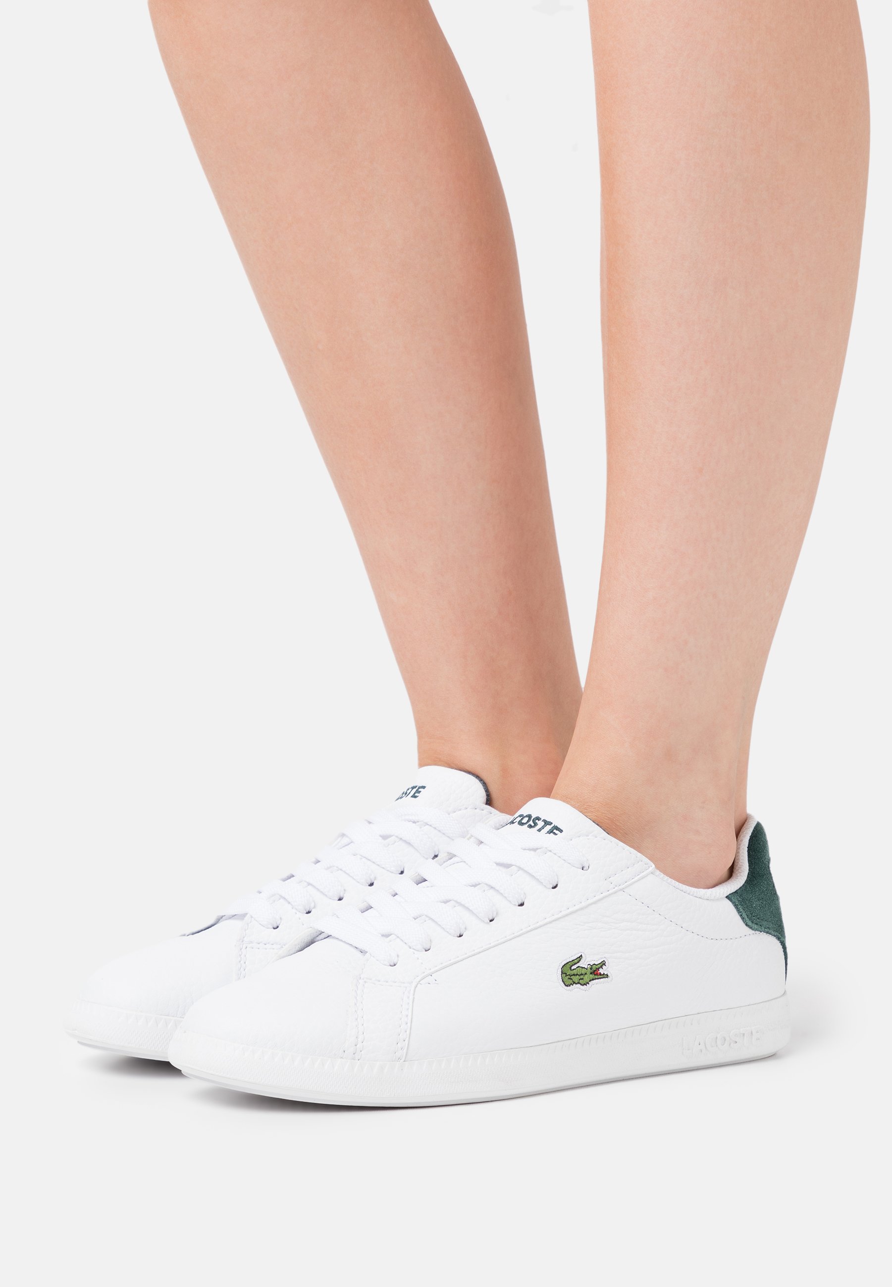 Lacoste graduate white green Clearance