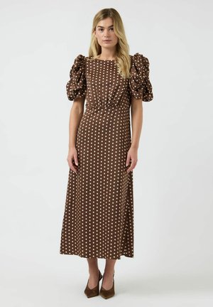 YAS YASPELLA 2/4 LONG DRESS S. - Robe de soirée - pinecone