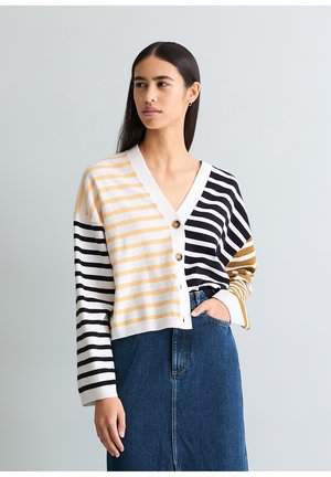 LONGSLEEVE V-NECK - Gilet - offwhite