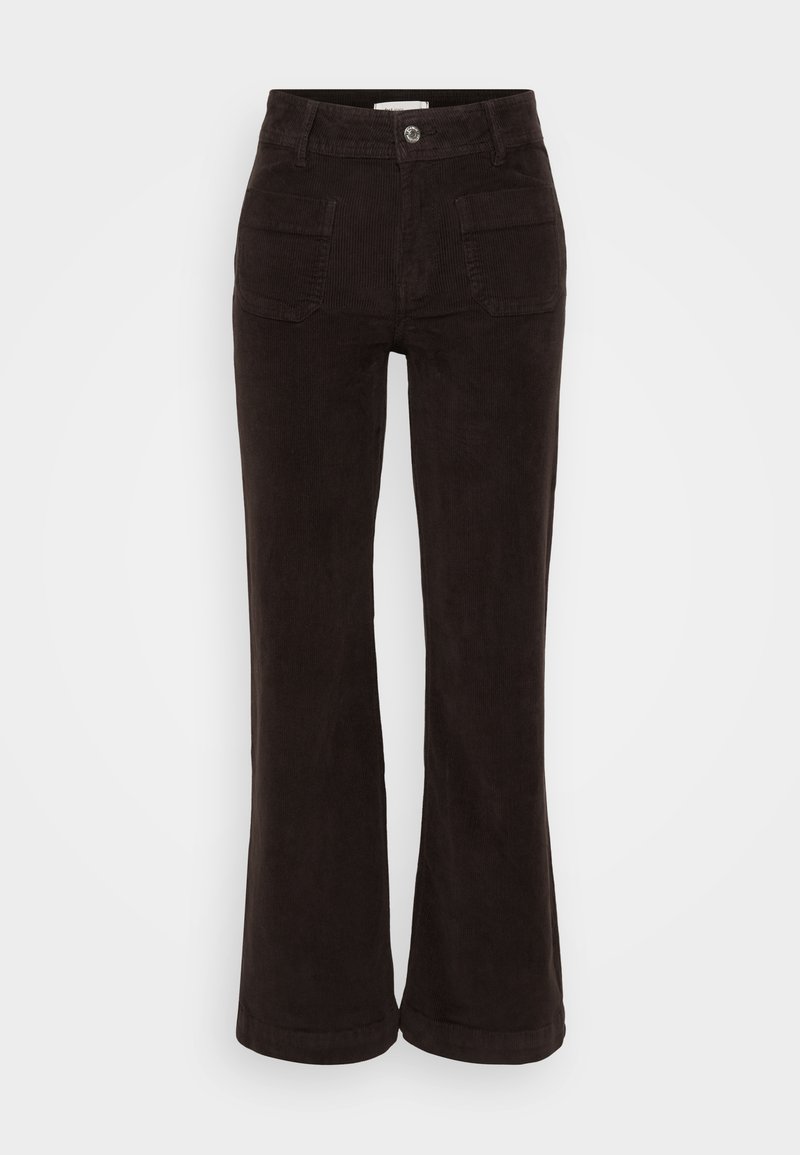 Gina Tricot Petite Broek bruin