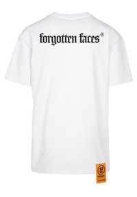 Forgotten Faces ERODED HEAVY - Apdrukāts T-krekls - white
