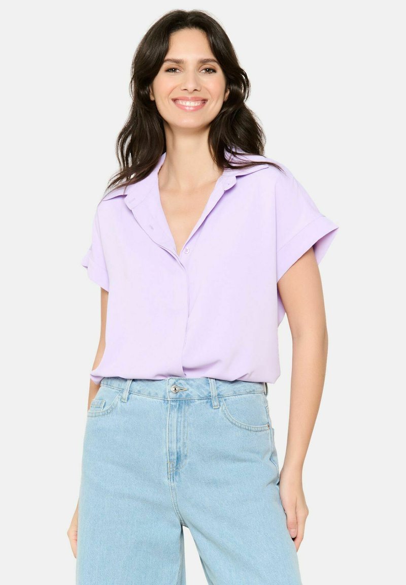 LolaLiza SHORT-SLEEVED - U�žsagstoma palaidinė - pastel lilac
