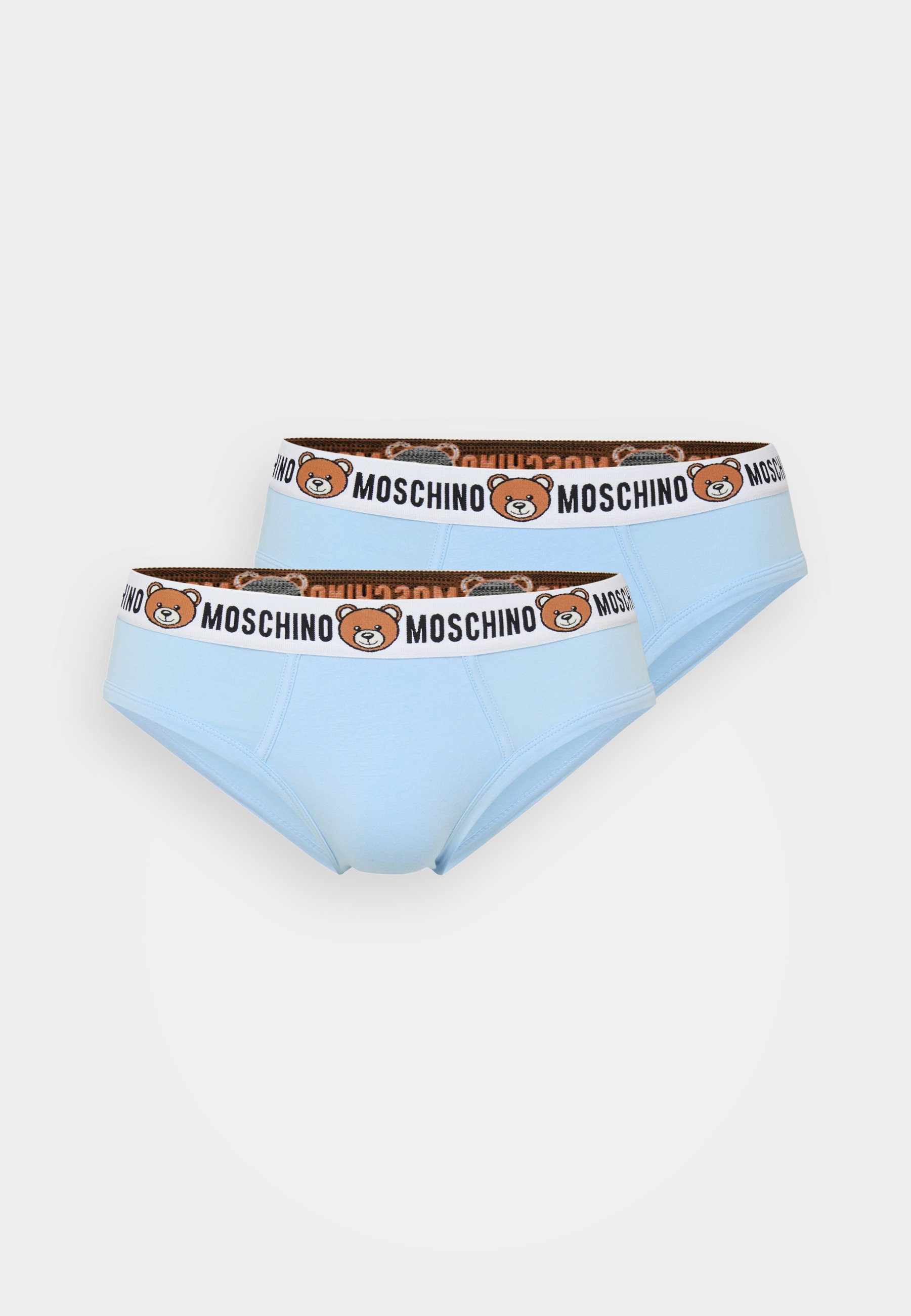 Moschino Underwear BRIEF 2 PACK - Briefs - grey - Zalando